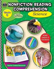 Cover of: Nonfiction Reading Comprehension