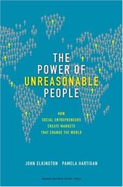 Cover of: The power of unreasonable people