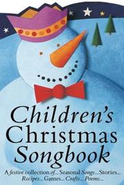 Cover of: Children's Christmas songbook