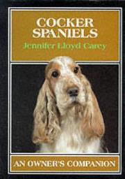 Cover of: Cocker Spaniels (An Owner's Companion)