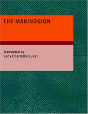 best books about legends and myths The Mabinogion