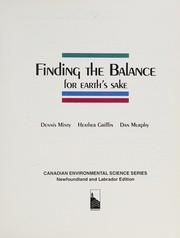 Cover of: Finding the balance