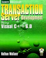 Cover of: Learn Microsoft Transaction Server Development Using Visual C++ 6.0