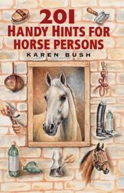 Cover of: 201 Handy Hints for Horse Persons