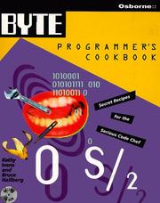 Cover of: BYTE's OS/2 Programmer's Cookbook