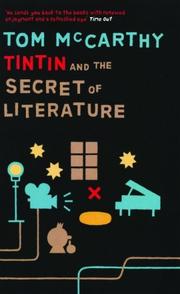 Cover of: Tintin and the Secret of Literature