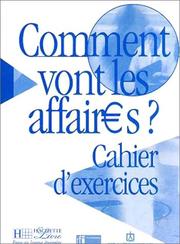 Cover of: Comment vont les affaires?