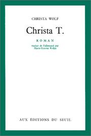 Cover of: Nachdenken über Christa T.