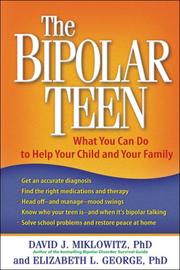 best books about Children'S Mental Health The Bipolar Teen