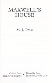 Cover of: Maxwell's house