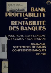Cover of: Bank Profitability