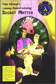 Cover of: Secret Matter