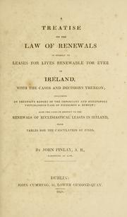 Cover of: A treatise on the law of renewals