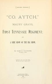 Cover of: Co. Aytch