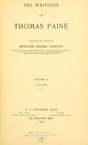 Collected Writings by Thomas Paine Collected Writings by Thomas Paine