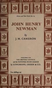 Cover of: John Henry Newman