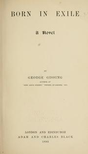 Cover of: Born in exile