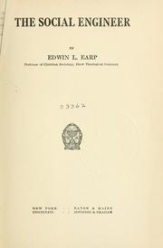 Cover of: The social engineer