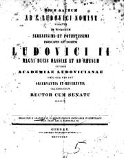 Cover of: Adnotationum criticarum in Quintiliani Inst. orat. lib. X particula III