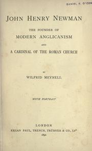 Cover of: John Henry Newman