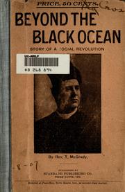 Cover of: Beyond the black ocean