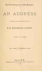 Cover image for The Early Jurisprudence of New Hampshire