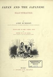 Cover of: Japan and the Japanese illustrated