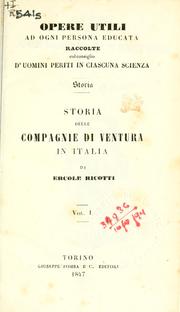 Cover image for Storia Delle Compagnie Di Ventura in Italia