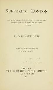 Cover of: Suffering London