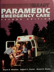 Cover of: Brady paramedic emergency care: workbook