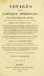 Cover of: Voyages dans l'Amérique Méridionale