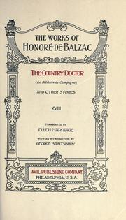 Cover of: The works of Honoré de Balzac..
