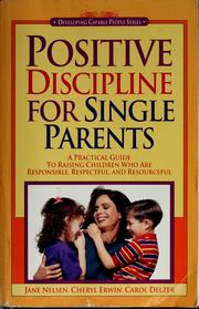 Cover of: Positive Discipline for Single Parents