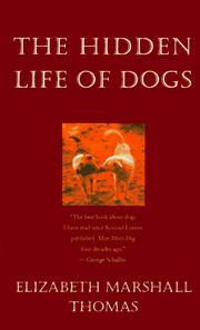 best books about Living And Nonliving Things The Hidden Life of Dogs