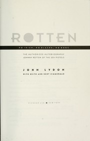 Cover of: Rotten