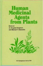 Cover of: Human medicinal agents from plants