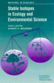 Cover of: Stable isotopes in ecology and environmental science
