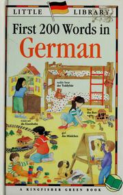 Cover of: First 200 words in German