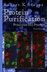 Cover of: Protein purification