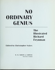 Cover of: No Ordinary Genius: the illustrated Richard Feynman