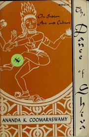 Cover of: The dance of Shiva: fourteen Indian essays