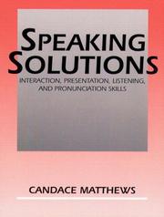 Cover of: Speaking solutions
