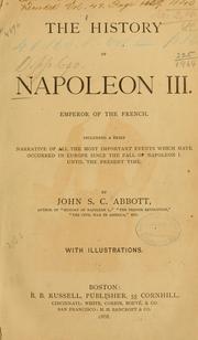 Cover image for The History of Napoleon III, Emperor of the French