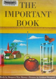 Cover of: The Important Book