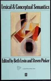 Cover of: Lexical & conceptual semantics