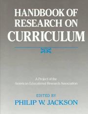 Cover of: Handbook of research on curriculum