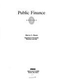 Cover of: Public finance