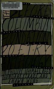 Cover of: The Before Columbus Foundation poetry anthology