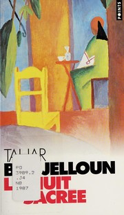 Cover of: La nuit sacrée