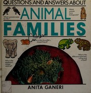 Cover of: Animal families